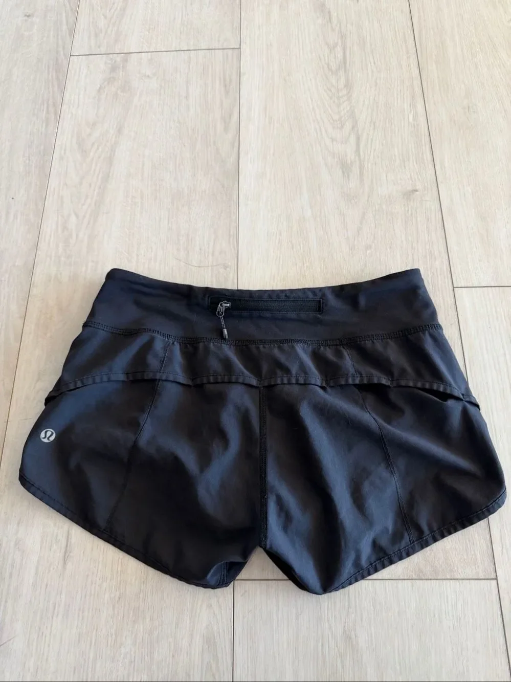 Lululemon women’s black shorts size 2